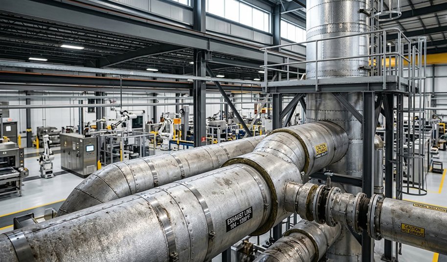 Endüstriyel Egzoz ve Baca İzolasyonları